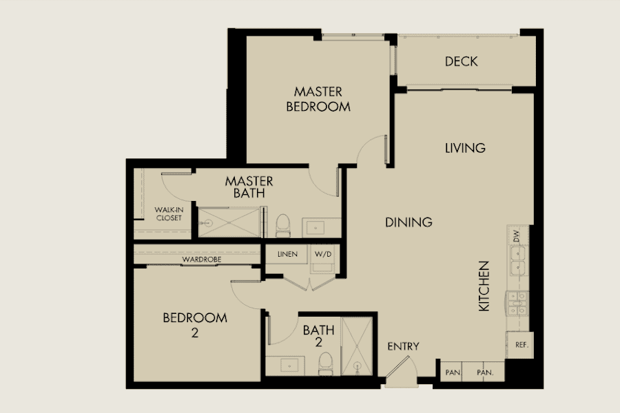 So many floor plans to choose from at 580 Anton!