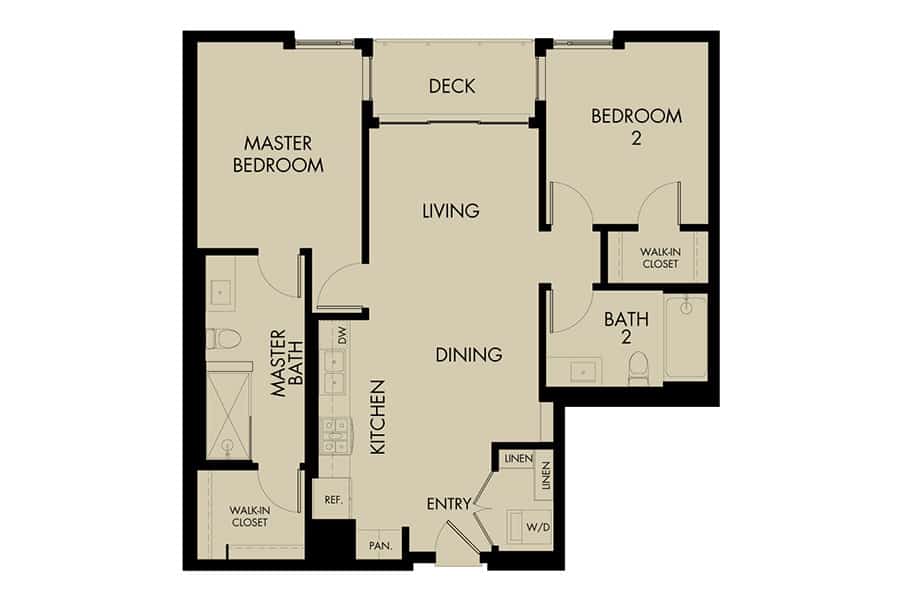 2-bedroom bliss at 580 Anton