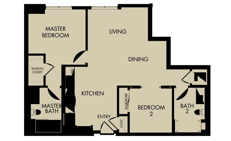 Oh So Spacious luxury: Floor plans at 580 Anton