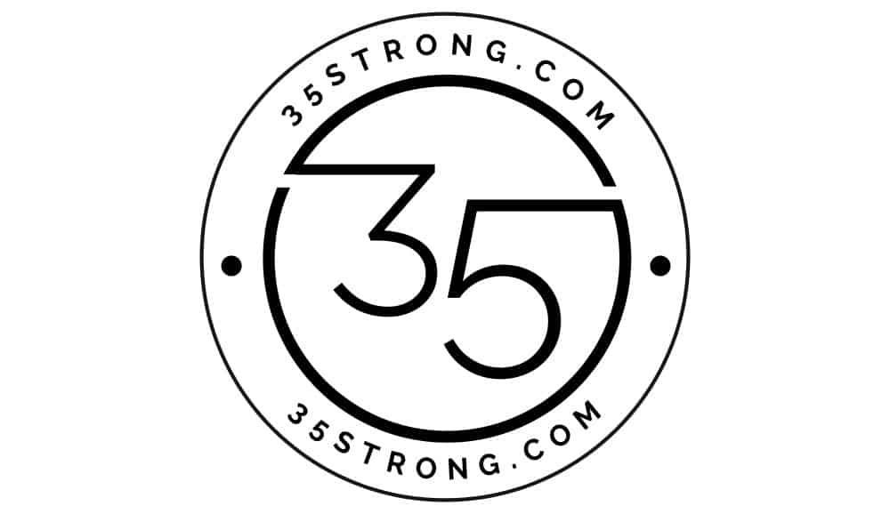 35 Strong Logo